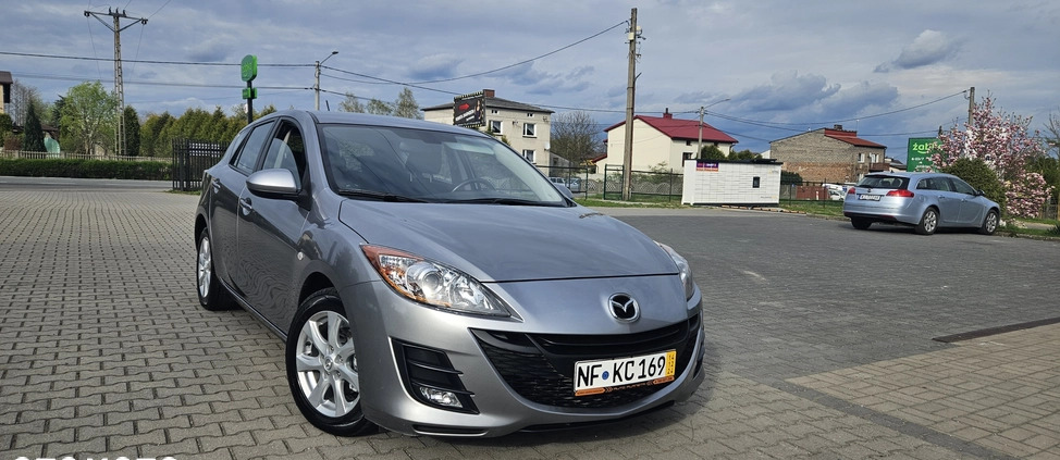 Mazda 3 cena 20000 przebieg: 189421, rok produkcji 2009 z Poręba małe 67